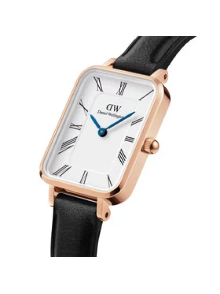 Daniel Wellington Hodinky Quadro Roman Numerals Sheffield černá