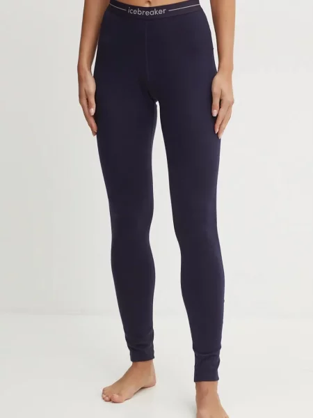 Funkční legíny Icebreaker Merino Oasis tmavomodrá