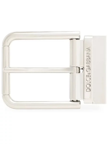 Curea Dolce & Gabbana din piele argintiu