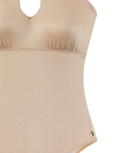 LASCANA Costum de baie întreg auriu