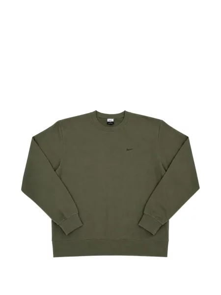 Hanorac Nike cu broderie alergare verde