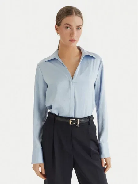 Calvin Klein Cămașă celest albastru