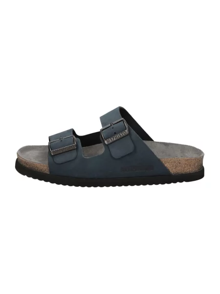 Klapki Mephisto niebieskie