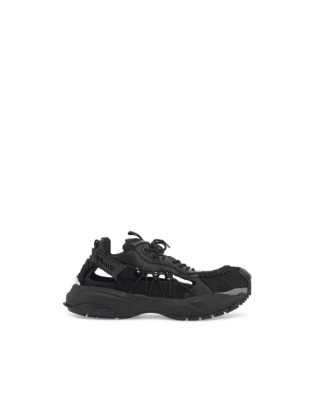 Sneakersy Versace skórzane czarne