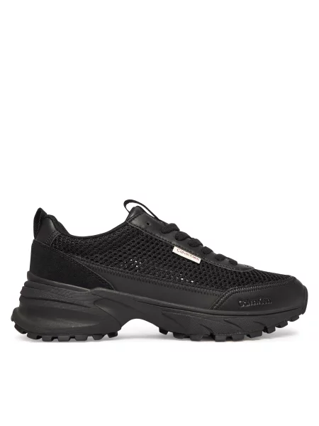 Sneakersy Calvin Klein Hike Runner Lup Lin Mesh čierna