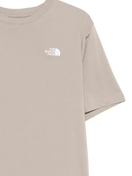 Tricou The North Face cu autograf gri
