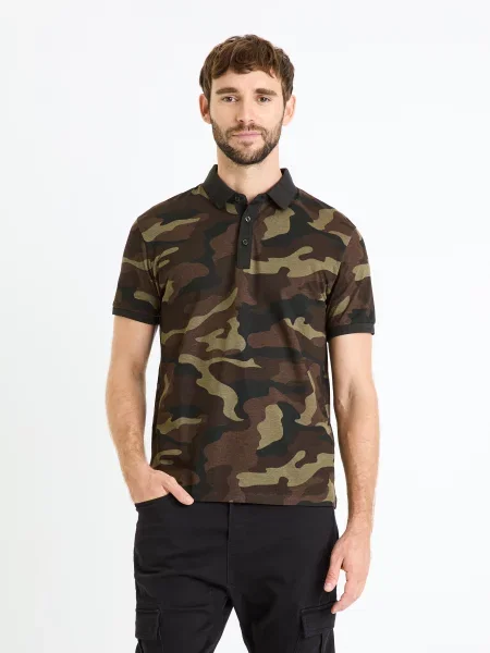 Tricou polo Celio maro