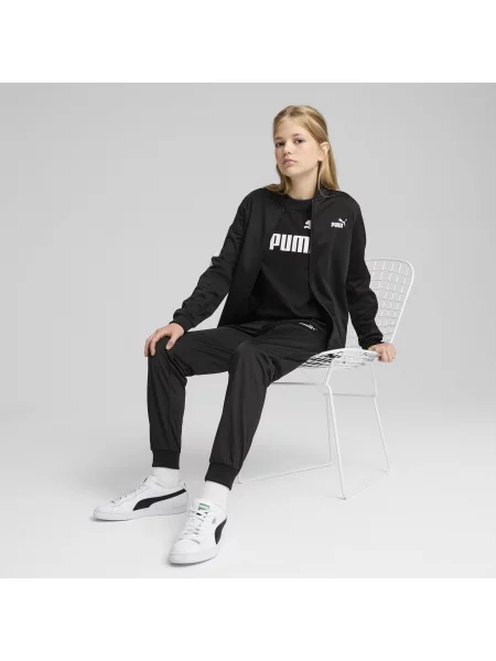PUMA Młodzieżowy dres Poly Baseball Odzież czarny