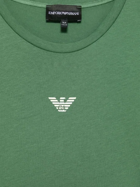 Koszulka dziecięca Emporio Armani zielona