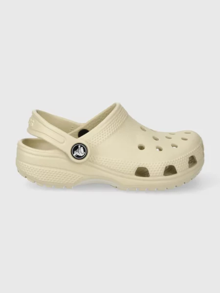 Šľapky Crocs béžová