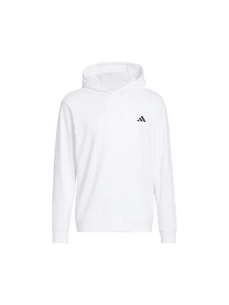 ADIDAS PERFORMANCE Αθλητική μπλούζα φούτερ λευκό