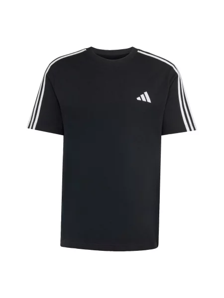 ADIDAS SPORTSWEAR Tricou Essentials / alb negru