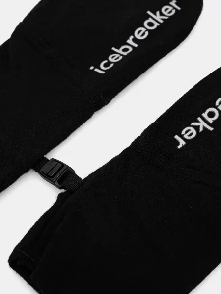 Перчатки Icebreaker из шерсти мериноса черные