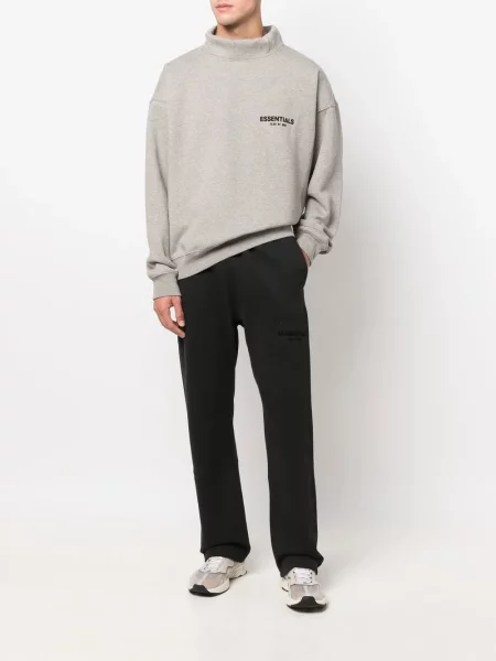 Панталон Fear Of God Essentials с принт черно