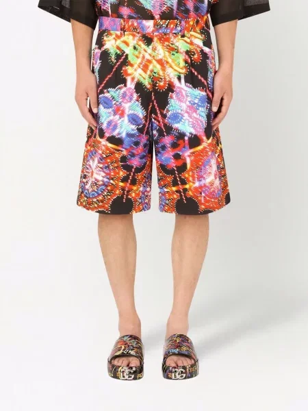 Kraťasy Dolce & Gabbana s potiskem černé