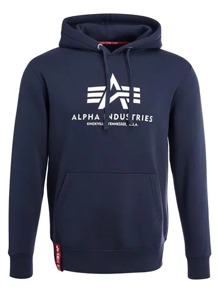 ALPHA INDUSTRIES Μπλούζα φούτερ Basic ναυτικό μπλε