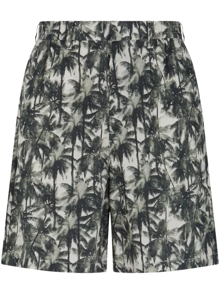 Pantaloni scurți Armani Exchange cu imagine verde