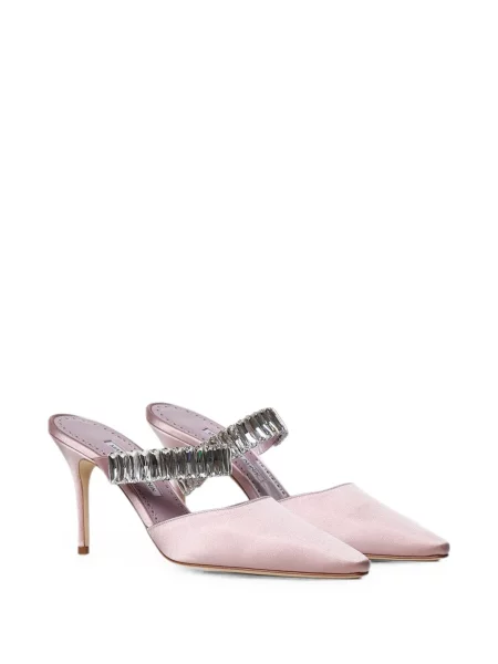 Sandale Manolo Blahnik roz