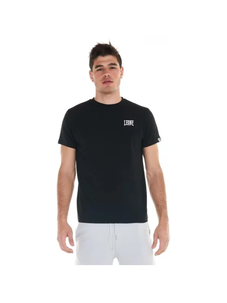 Scurt tricou Leone 1947 cu mâneci scurte cu autograf negru
