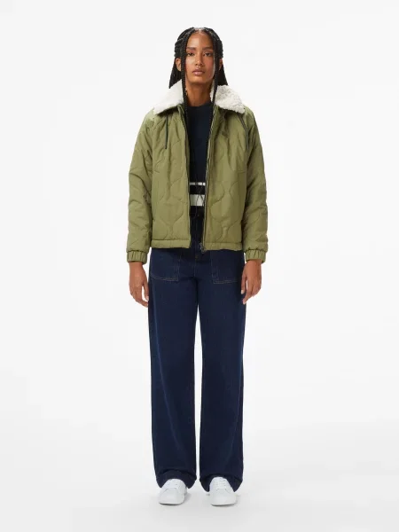 Демисезонная куртка Lacoste хаки