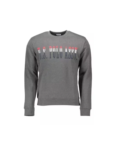 Bluza U.s Polo Assn. z nadrukiem szara