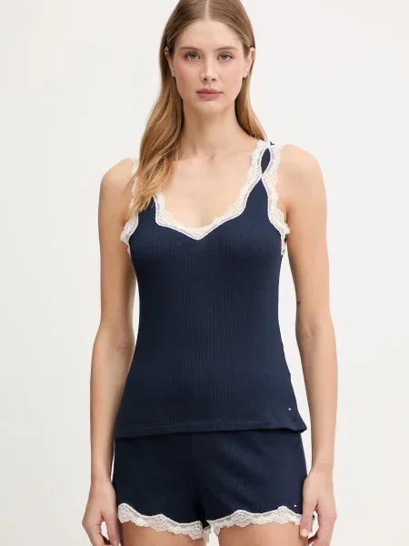 Tommy Hilfiger piżama granatowy
