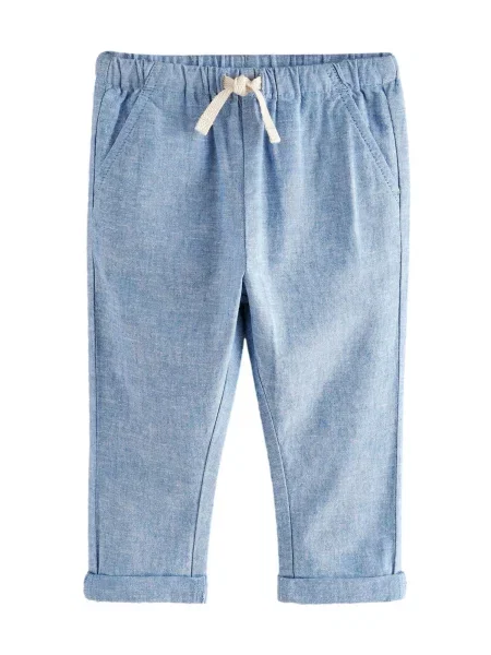 Next Pantaloni amestec albastru