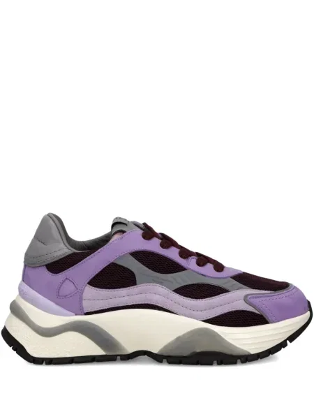 Sneakersy Philippe Model Paris z siateczką fioletowe