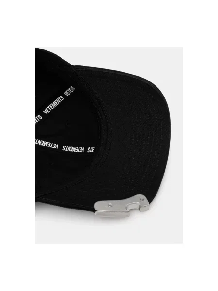 VETEMENTS czapka z daszkiem Bottle-Opener czarny