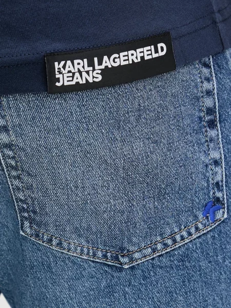 Футболка Karl Lagerfeld Jeans з принтом білий