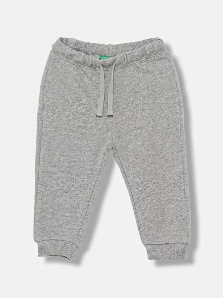 United Colors of Benetton Detské tepláky sivá