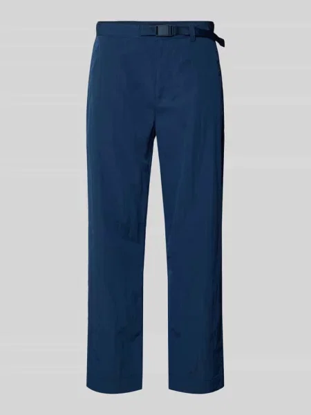 Chinosy o kroju regular fit z wbudowanym Boss Orange granatowe