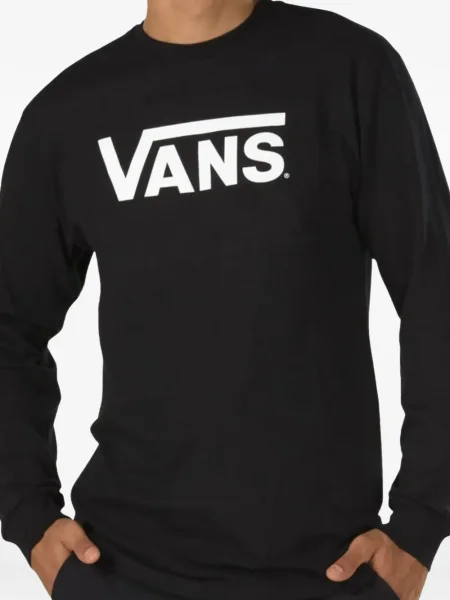 Lung hanorac Vans clasic negru