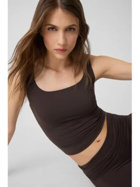 Guess top LOTUS rjava