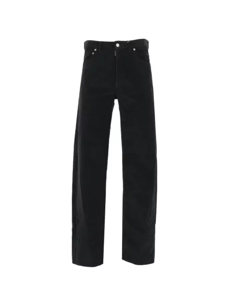 Pantaloni Mm6 Maison Margiela negru