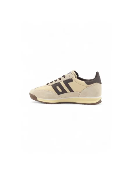 Sneakersy Back70 skórzane beżowe