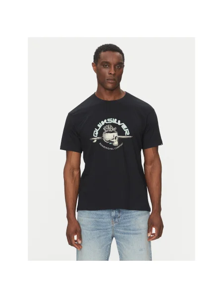 Quiksilver Póló Regular Fit fekete