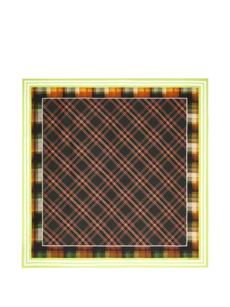 Fular Dries Van Noten de mătase negru