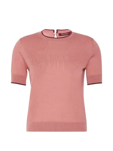 Pulover Max Mara de lână roz