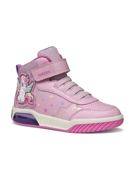 Geox Sneakersy J Inek D ružová
