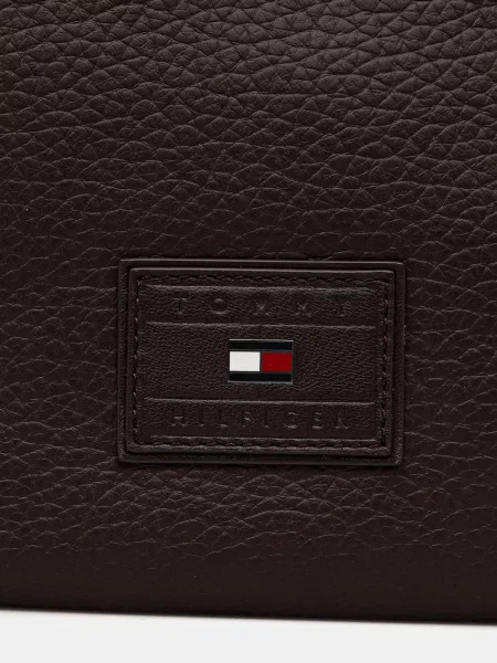 Tommy Hilfiger torba skórzana brązowa