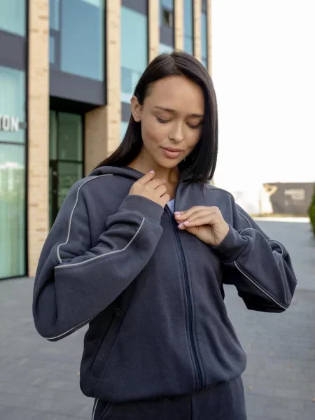 Спортивний костюм Umon графіт бавовна/еластан