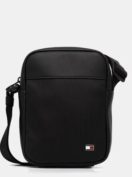TOMMY HILFIGER Geantă de umăr negru
