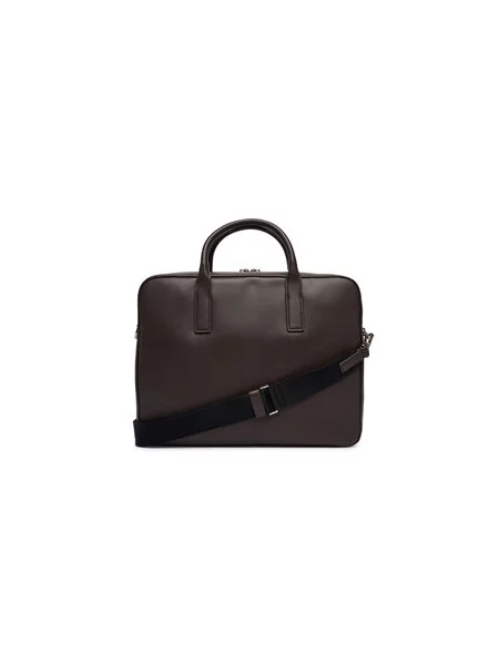 Calvin Klein Torba za prenosnik Raised Commuter rjava