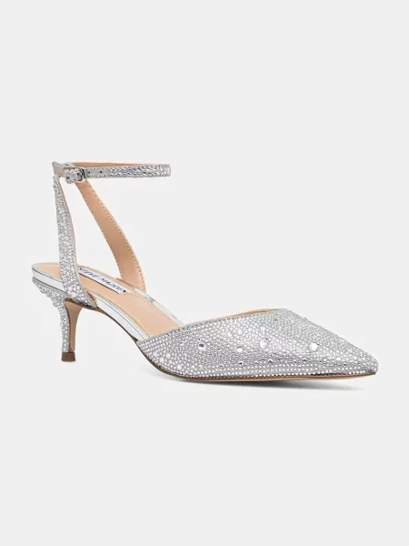 Обувки с тънък Steve Madden Kittie-R сребристо