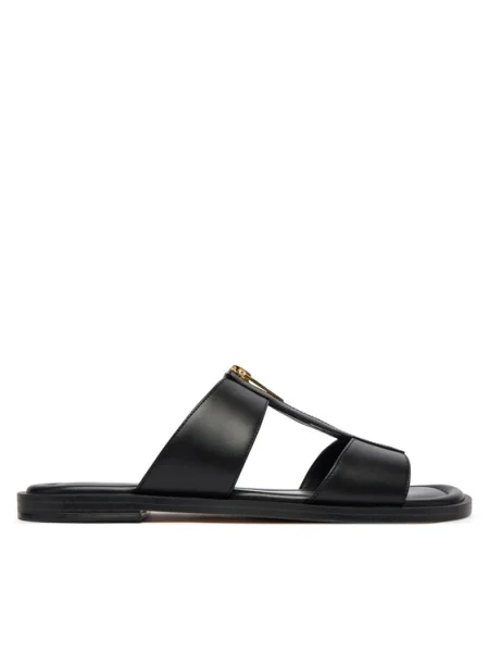 Papuci Michael Michael Kors fără toc negru