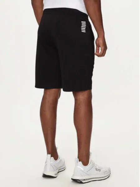 Sportovní kraťasy Emporio Armani Ea7 černé