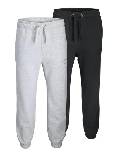 Jack&Jones Комплект 2 чифта панталони Kane Bleecker черен