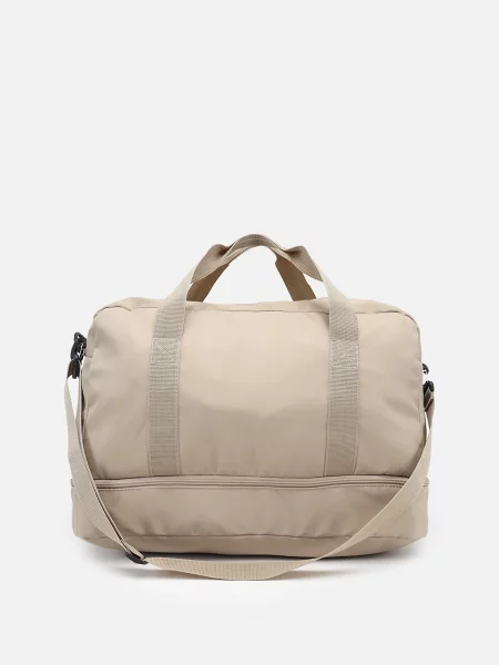 YUKI Дорожня сумка Текстиль бежевий