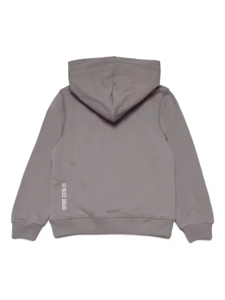 Bluza z kapturem dziecięca Dsquared2 szara